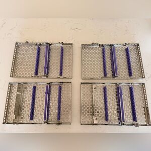 2x Hu Friedy Dental Hygiene Instrument Cassette- holds 20Pcs